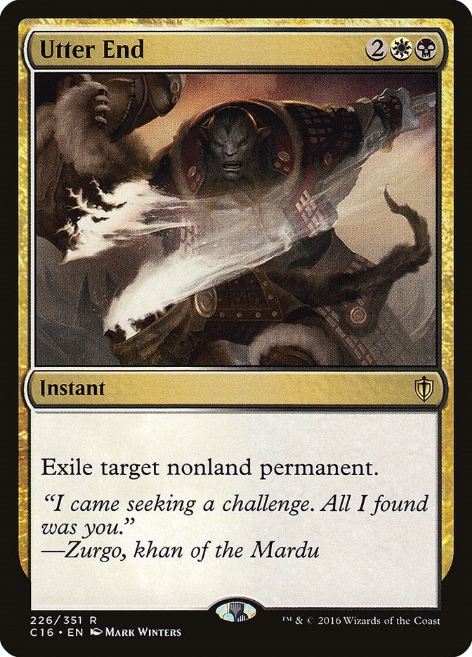 Image for Utter End (226) (C16) - Magic: The Gathering