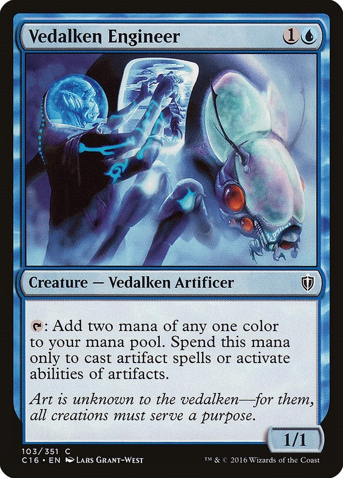 Image for Vedalken Engineer (103) (C16) - Magic: The Gathering
