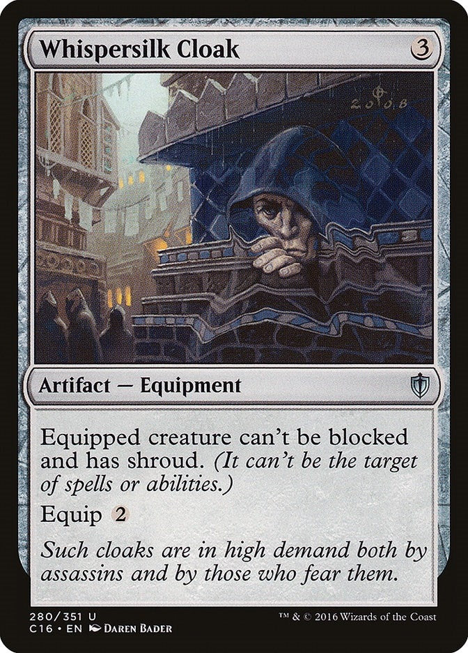 Image for Whispersilk Cloak (280) (C16) - Magic: The Gathering