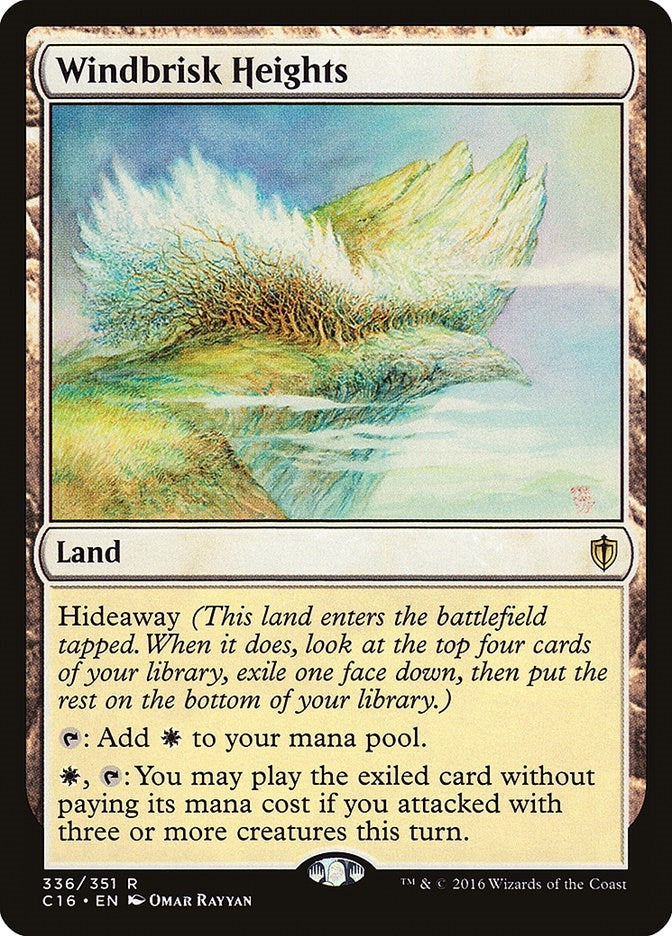 Image for Windbrisk Heights (336) (C16) - Magic: The Gathering
