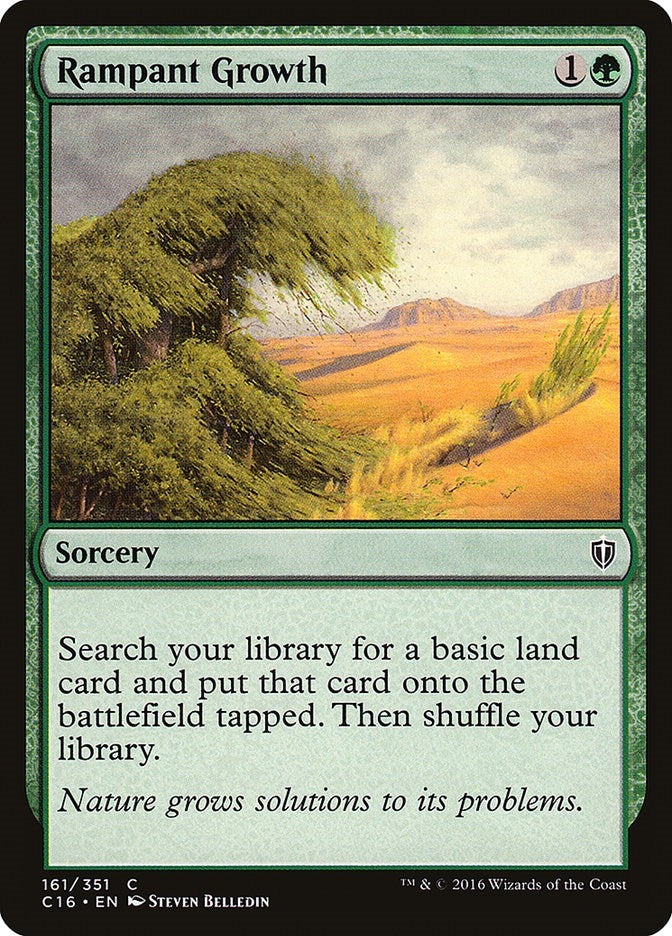 Image for Rampant Growth (161) (C16) - Magic: The Gathering