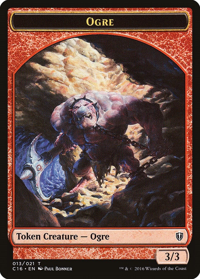 Image for Ogre // Bird (007) Double-Sided Token (13 // 7) (C16) - Magic: The Gathering