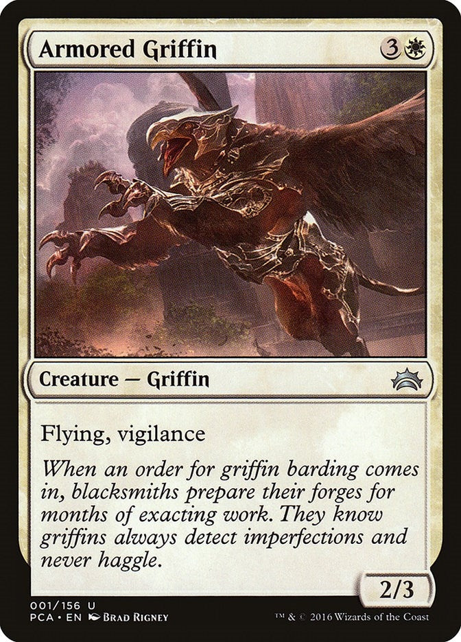 Image for Armored Griffin (1) (PCA) - Magic: The Gathering