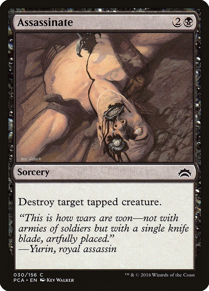 Image for Assassinate (30) (PCA) - Magic: The Gathering