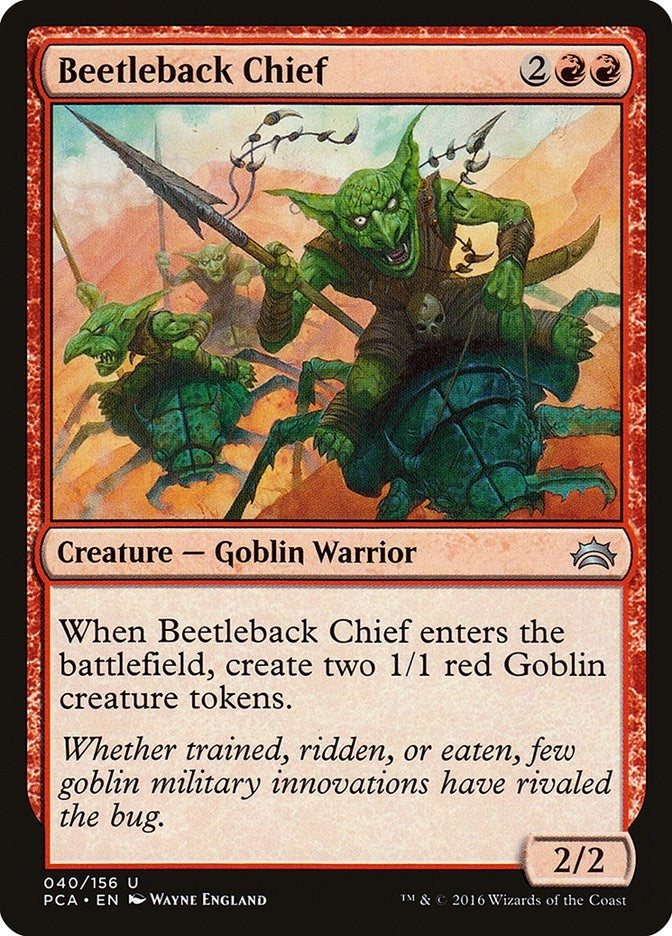 Image for Beetleback Chief (40) (PCA) - Magic: The Gathering