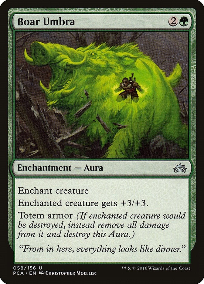 Image for Boar Umbra (58) (PCA) - Magic: The Gathering