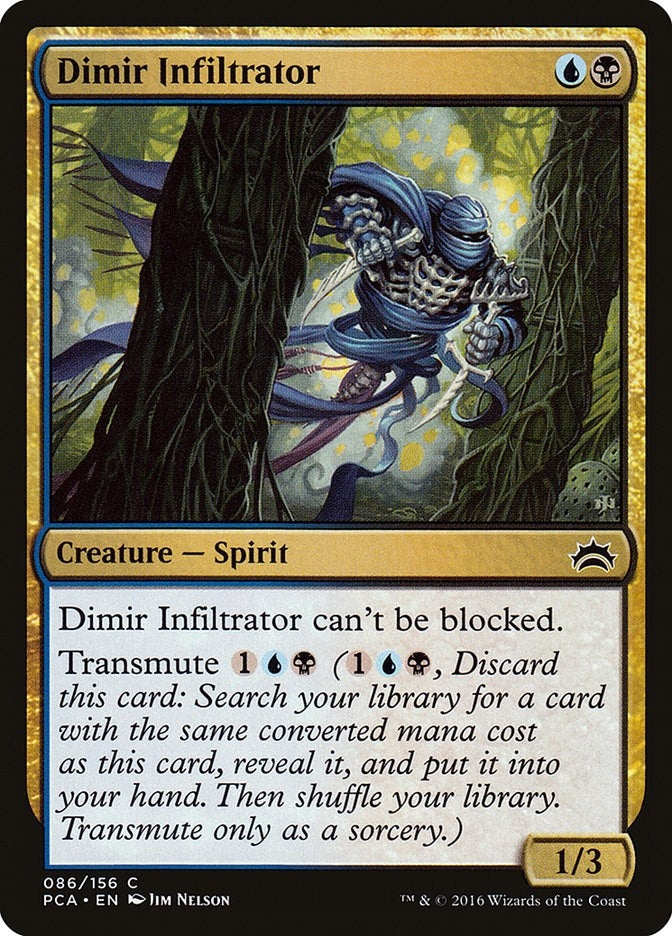 Image for Dimir Infiltrator (86) (PCA) - Magic: The Gathering