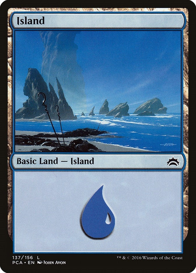 Image for Island (137) (137) (PCA) - Magic: The Gathering