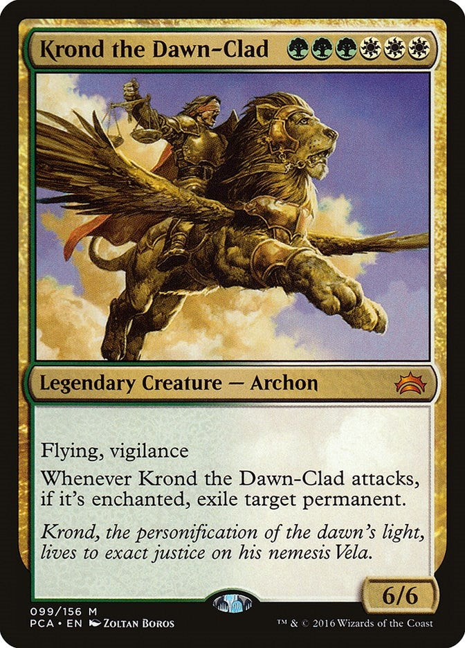 Image for Krond the Dawn-Clad (99) (PCA) - Magic: The Gathering