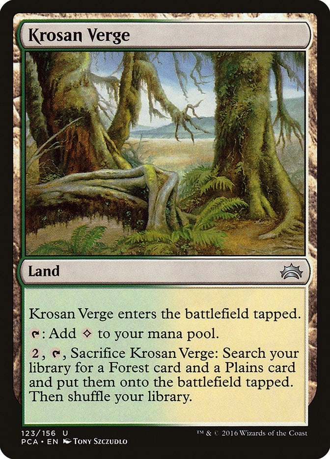 Image for Krosan Verge (123) (PCA) - Magic: The Gathering