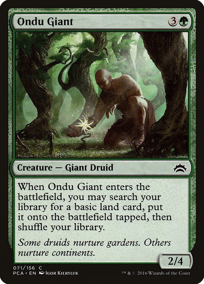 Image for Ondu Giant (71) (PCA) - Magic: The Gathering