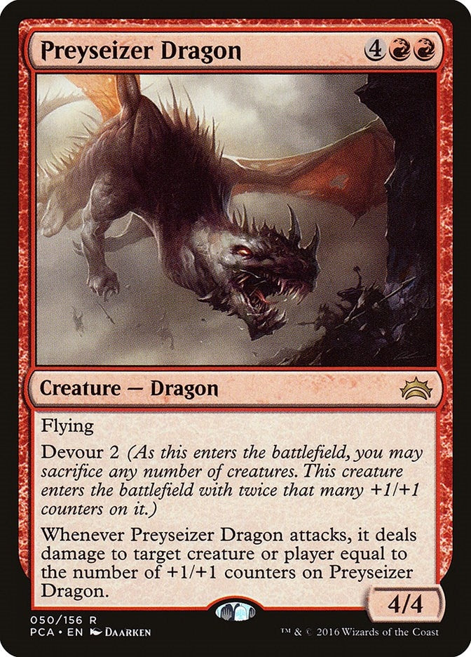 Image for Preyseizer Dragon (50) (PCA) - Magic: The Gathering