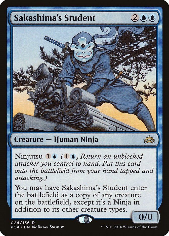 Image for Sakashima's Student (24) (PCA) - Magic: The Gathering