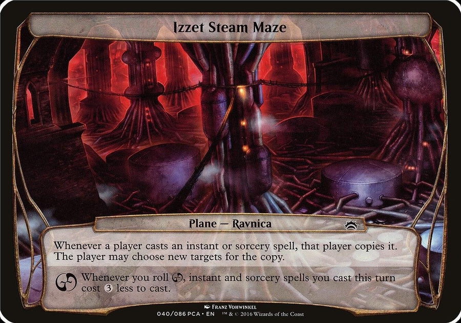 Izzet Steam Maze (Planechase Anthology) (OVER)