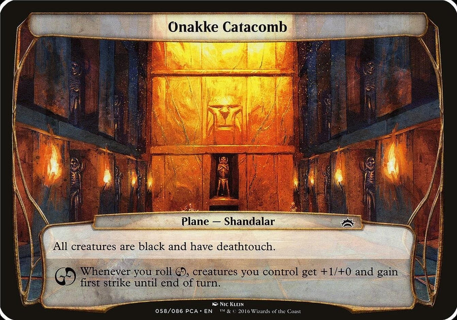 Onakke Catacomb (Planechase Anthology) (OVER)