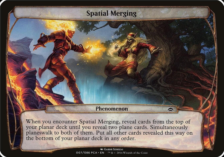 Spatial Merging (Planechase Anthology) (OVER)