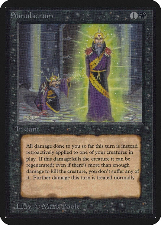 Image for Simulacrum (LEA) - Magic: The Gathering