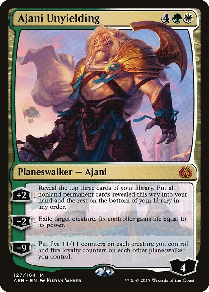 Ajani Unyielding (127) (AER)