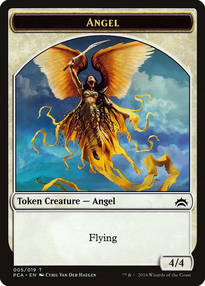 Angel // Saproling Double-Sided Token (5 // 19) (PCA)