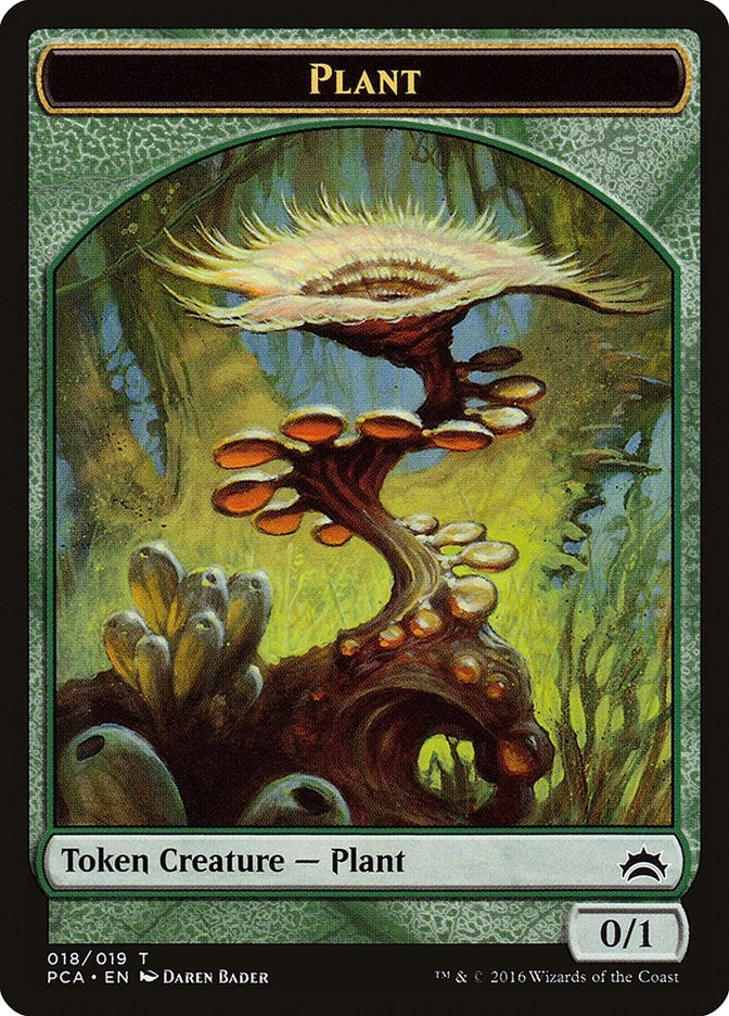 Plant // Ooze Double-Sided Token (18 // 16) (PCA)