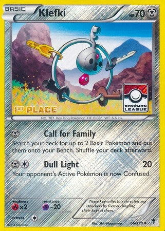 Klefki - 66/119 (Pokemon League) [1st Place] (066/119) (PR)