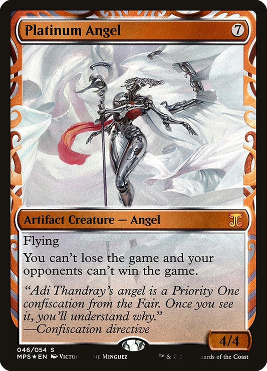 Image for Platinum Angel (46) (MPS) - Magic: The Gathering