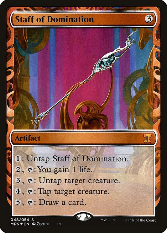 Image for Staff of Domination (48) (MPS) - Magic: The Gathering