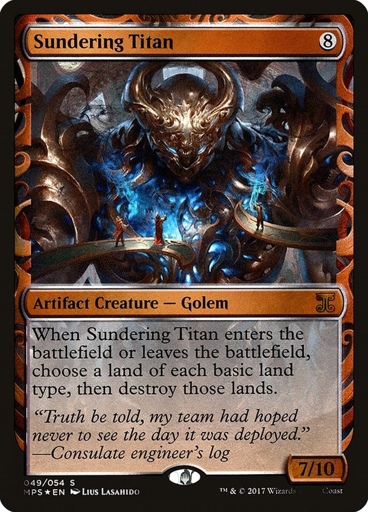 Image for Sundering Titan (49) (MPS) - Magic: The Gathering