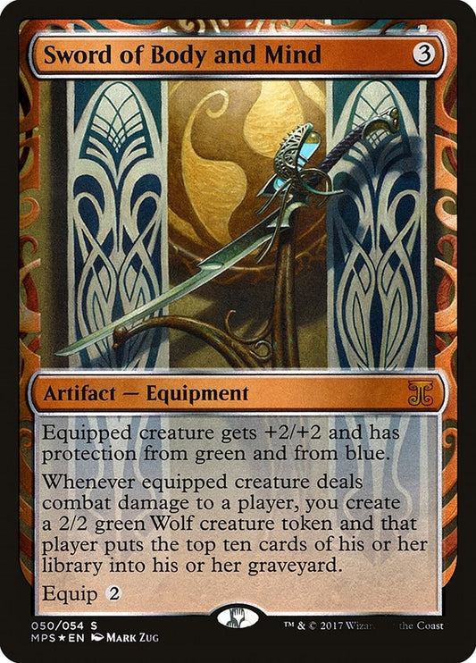 Image for Sword of Body and Mind (50) (MPS) - Magic: The Gathering