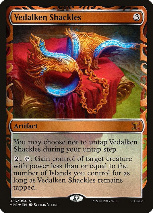 Image for Vedalken Shackles (53) (MPS) - Magic: The Gathering