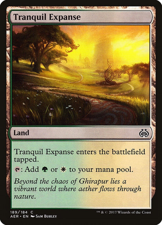 Image for Tranquil Expanse (189) (AER) - Magic: The Gathering