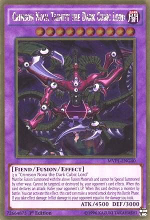 Crimson Nova Trinity the Dark Cubic Lord (MVP1-ENG40) (MVP1-ENG)