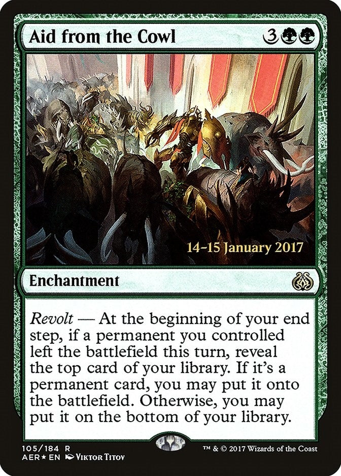 Aid from the Cowl (105) (PRE)