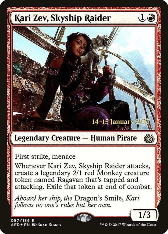 Kari Zev, Skyship Raider (87) (PRE)