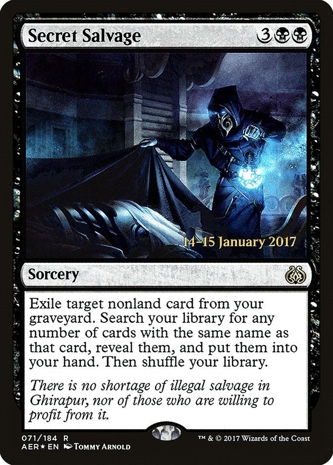 Secret Salvage (71) (PRE)