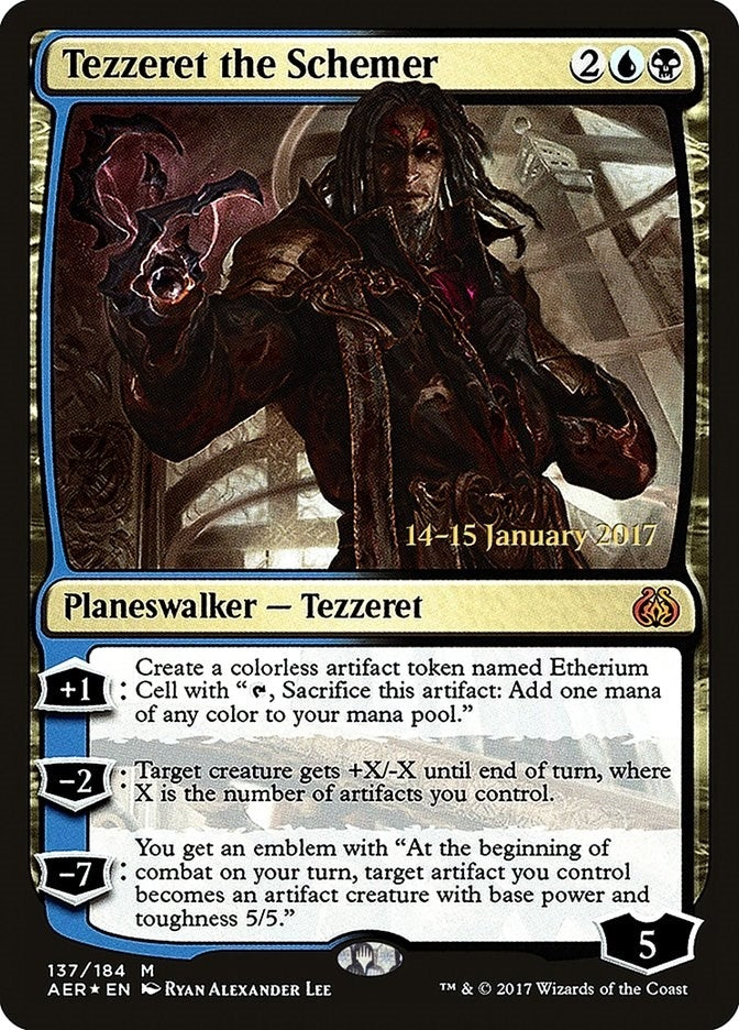 Tezzeret the Schemer (137) (PRE)