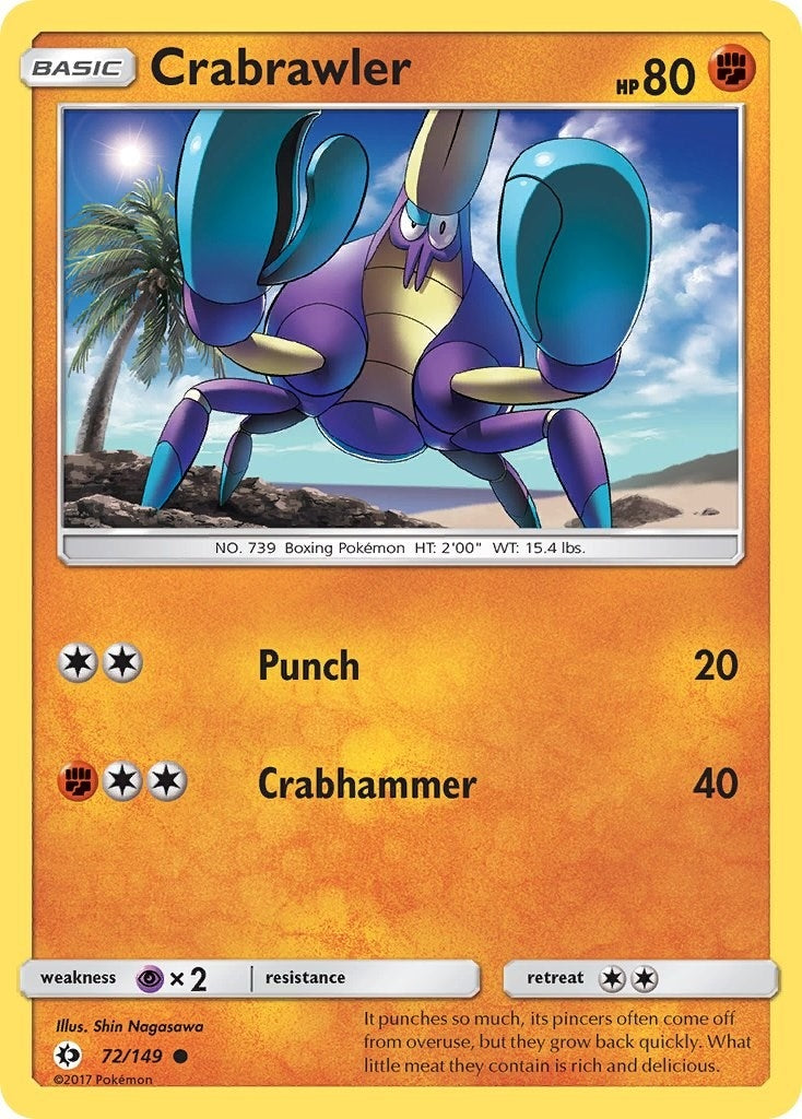 Crabrawler (72/149) (SM01)