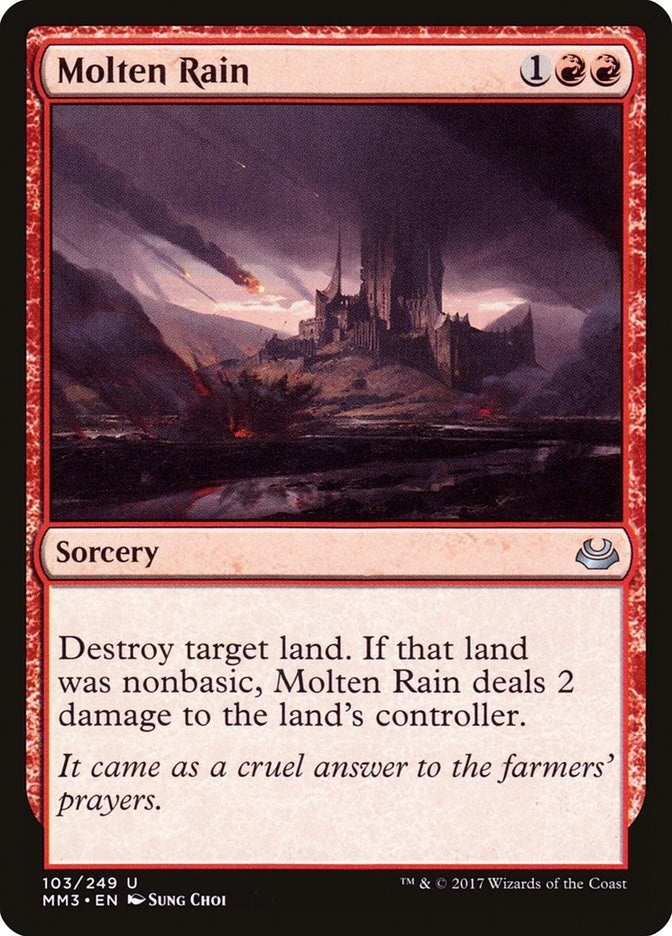 Molten Rain (103) (MM3)