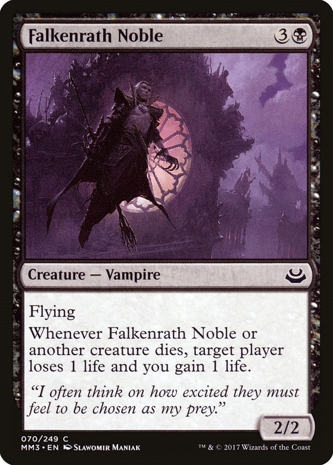 Falkenrath Noble (70) (MM3)