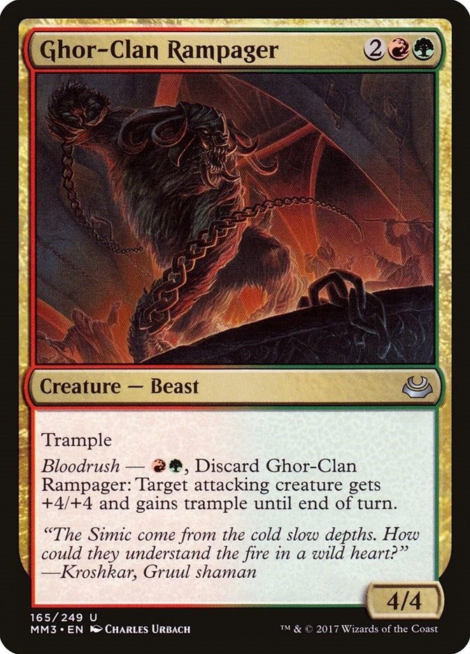 Ghor-Clan Rampager (165) (MM3)
