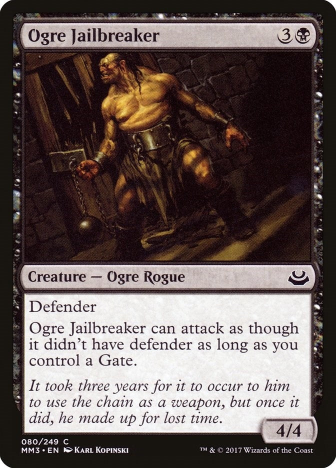 Ogre Jailbreaker (80) (MM3)