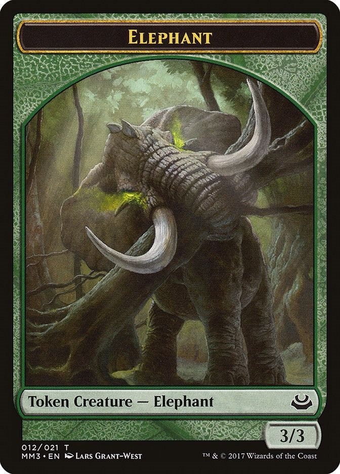 Elephant Token (12) (MM3)