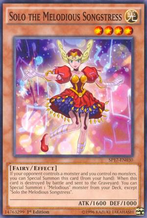 Solo the Melodious Songstress (Starfoil) (SP17-EN030) (SP17)