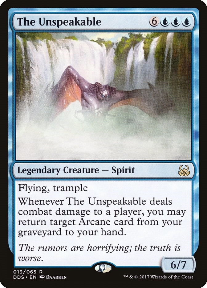 The Unspeakable (13) (DDS)