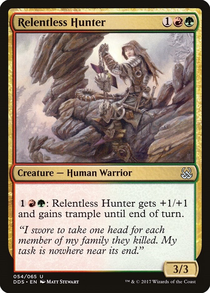 Relentless Hunter (54) (DDS)