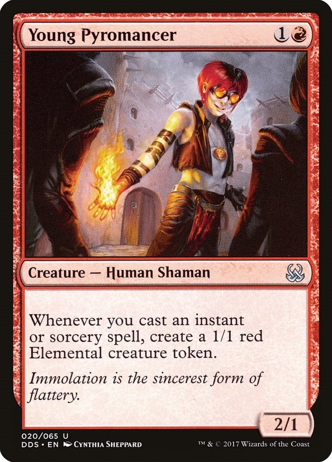 Young Pyromancer (20) (DDS)