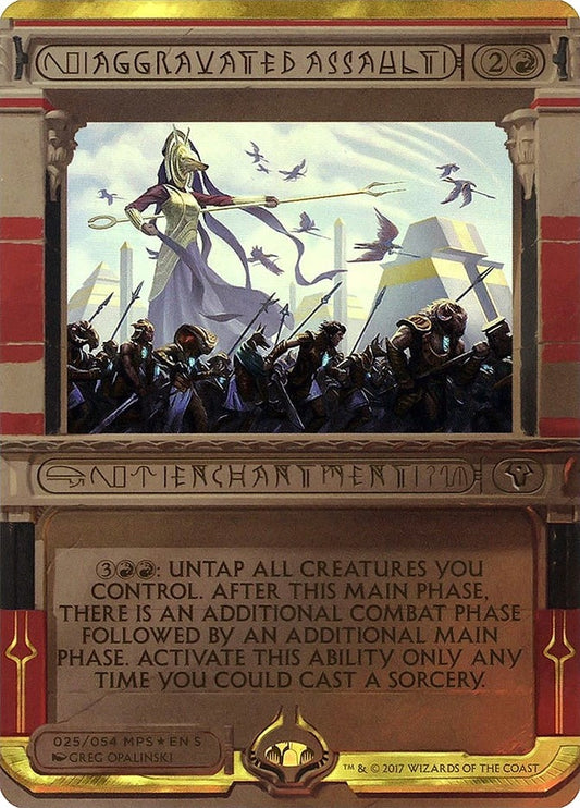Image for Aggravated Assault (25) (MPS2) - Magic: The Gathering