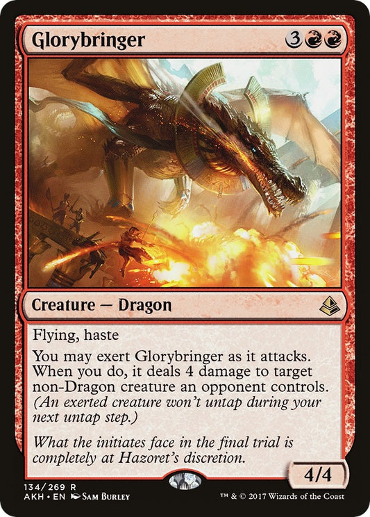 Image for Glorybringer (134) (AKH) - Magic: The Gathering
