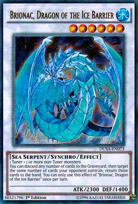 Brionac, Dragon of the Ice Barrier (DUSA-EN073) (DUSA)