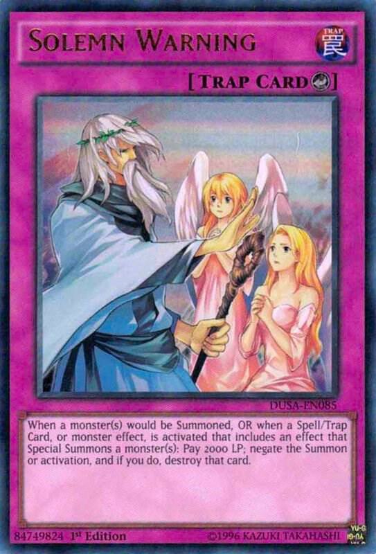 Solemn Warning (DUSA-EN085) (DUSA)
